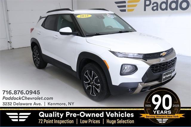 used 2021 Chevrolet TrailBlazer car, priced at $21,575