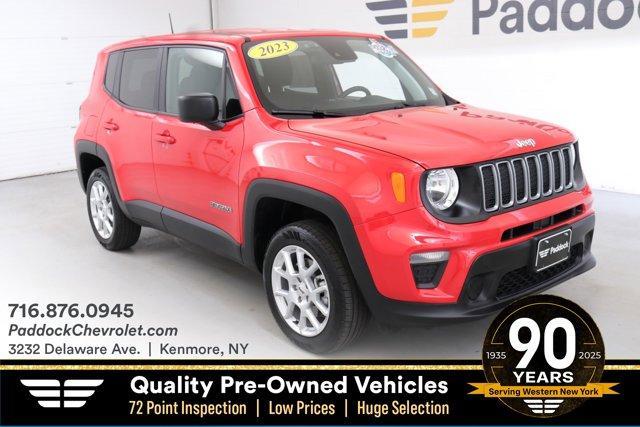 used 2023 Jeep Renegade car, priced at $23,900
