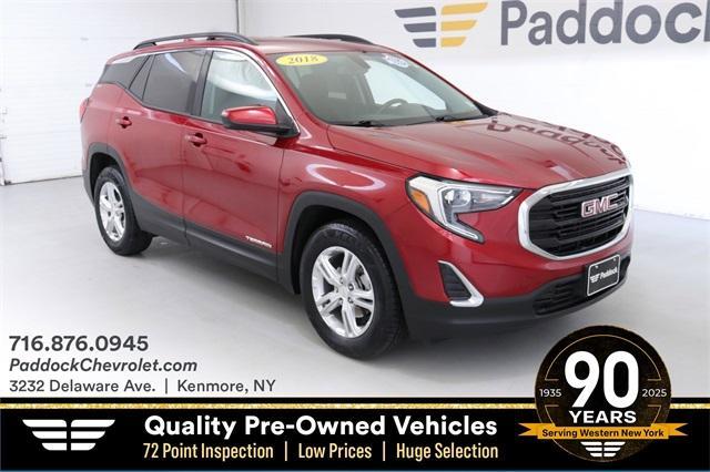 used 2018 GMC Terrain car, priced at $19,895