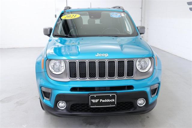 used 2021 Jeep Renegade car, priced at $21,754