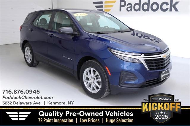 used 2022 Chevrolet Equinox car, priced at $17,433