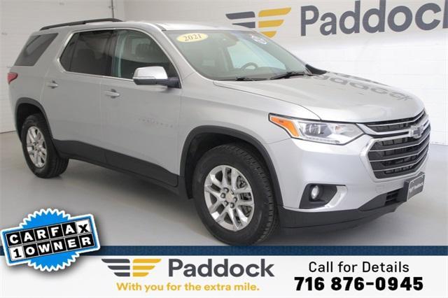 used 2021 Chevrolet Traverse car, priced at $27,995