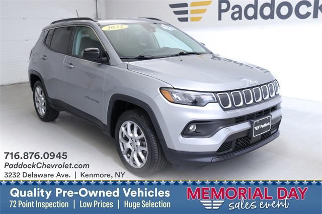 used 2022 Jeep Compass car, priced at $21,995
