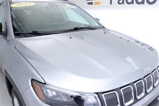 used 2022 Jeep Compass car, priced at $21,995