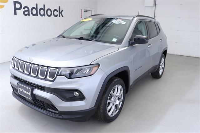 used 2022 Jeep Compass car, priced at $21,995