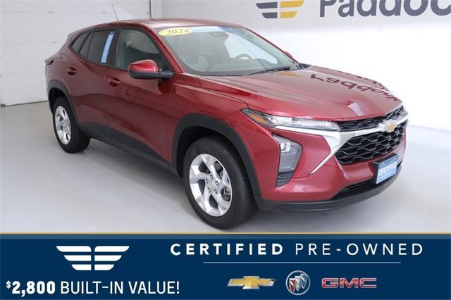 used 2024 Chevrolet Trax car, priced at $20,998