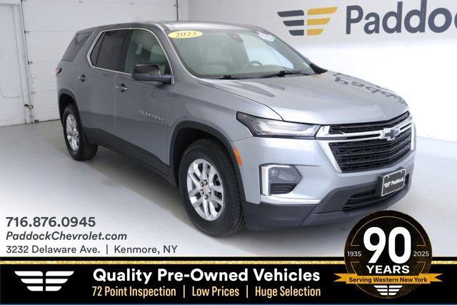 used 2023 Chevrolet Traverse car, priced at $32,837