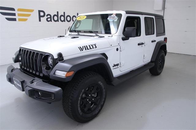 used 2021 Jeep Wrangler Unlimited car, priced at $29,995