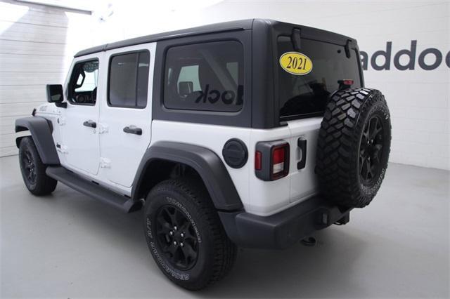 used 2021 Jeep Wrangler Unlimited car, priced at $29,995