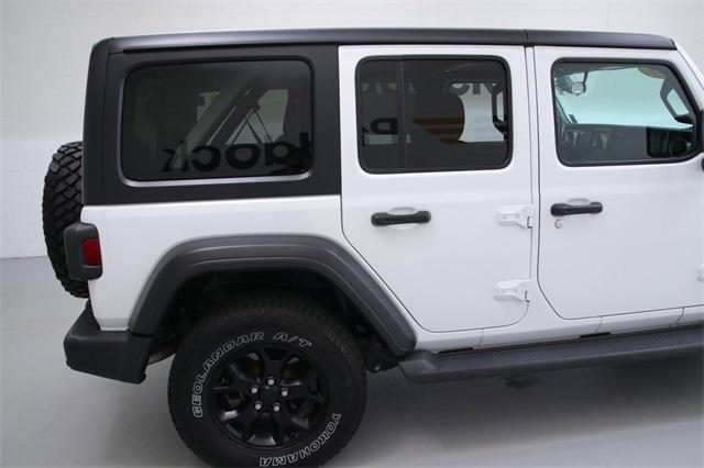 used 2021 Jeep Wrangler Unlimited car, priced at $29,995