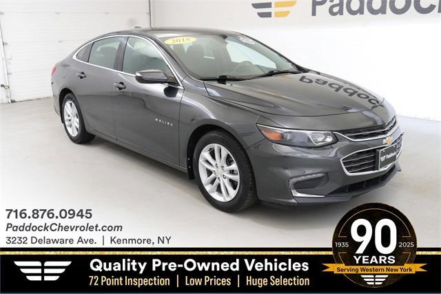 used 2018 Chevrolet Malibu car, priced at $17,499