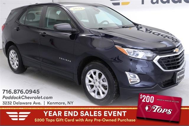 used 2021 Chevrolet Equinox car, priced at $18,995