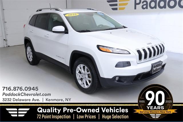 used 2016 Jeep Cherokee car, priced at $12,488