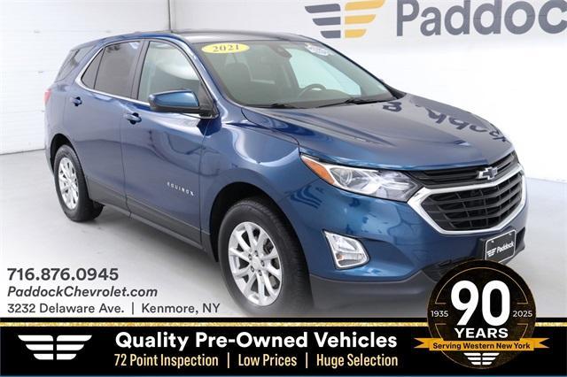 used 2021 Chevrolet Equinox car, priced at $16,759