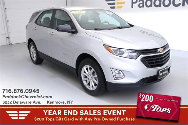 used 2021 Chevrolet Equinox car, priced at $17,995