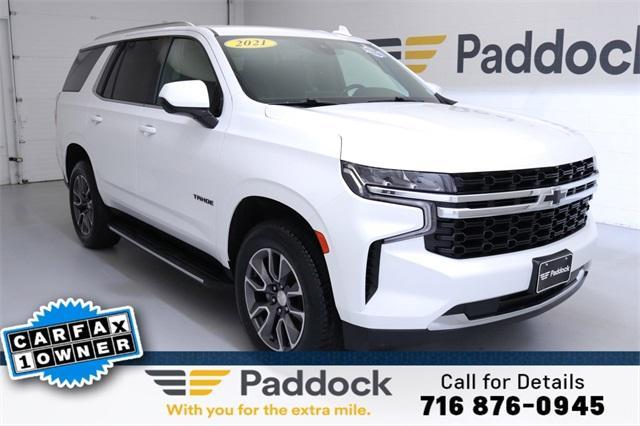 used 2021 Chevrolet Tahoe car, priced at $43,495