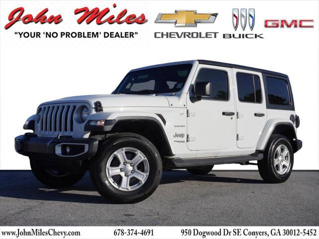 used 2020 Jeep Wrangler Unlimited car, priced at $24,885