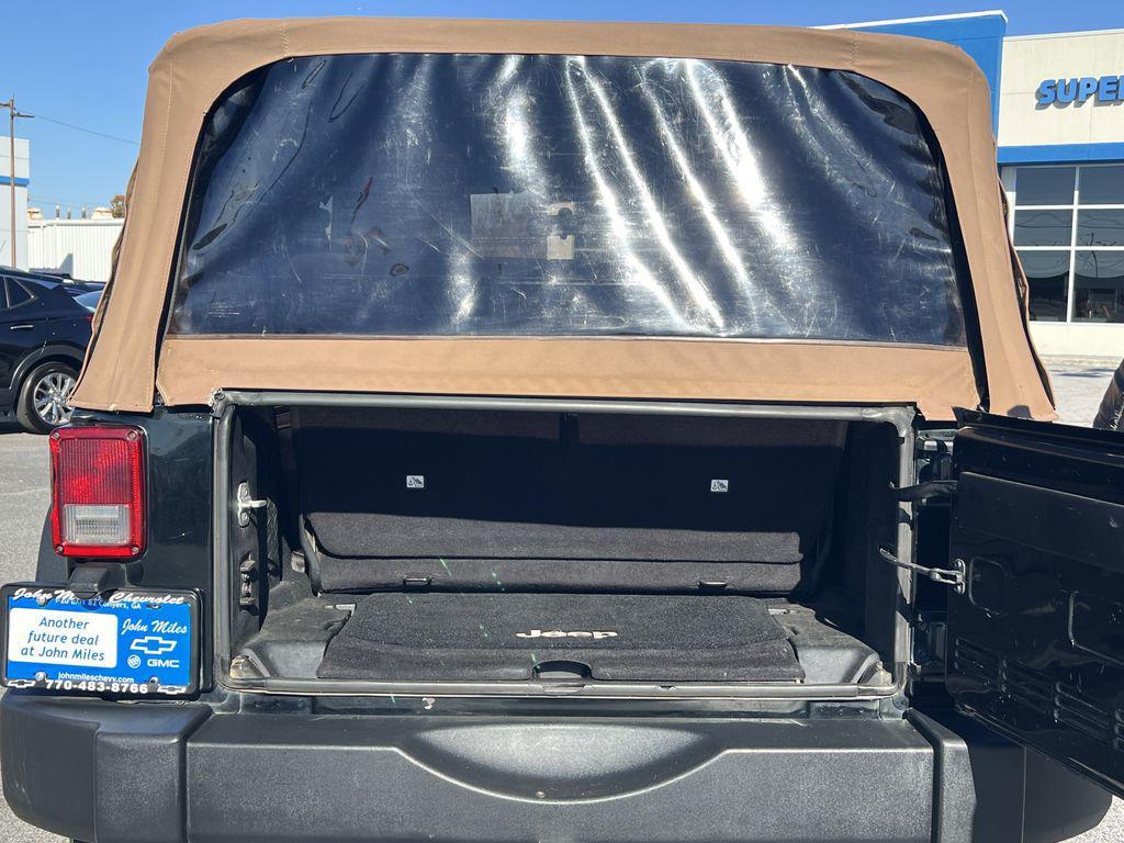 used 2012 Jeep Wrangler car, priced at $14,995