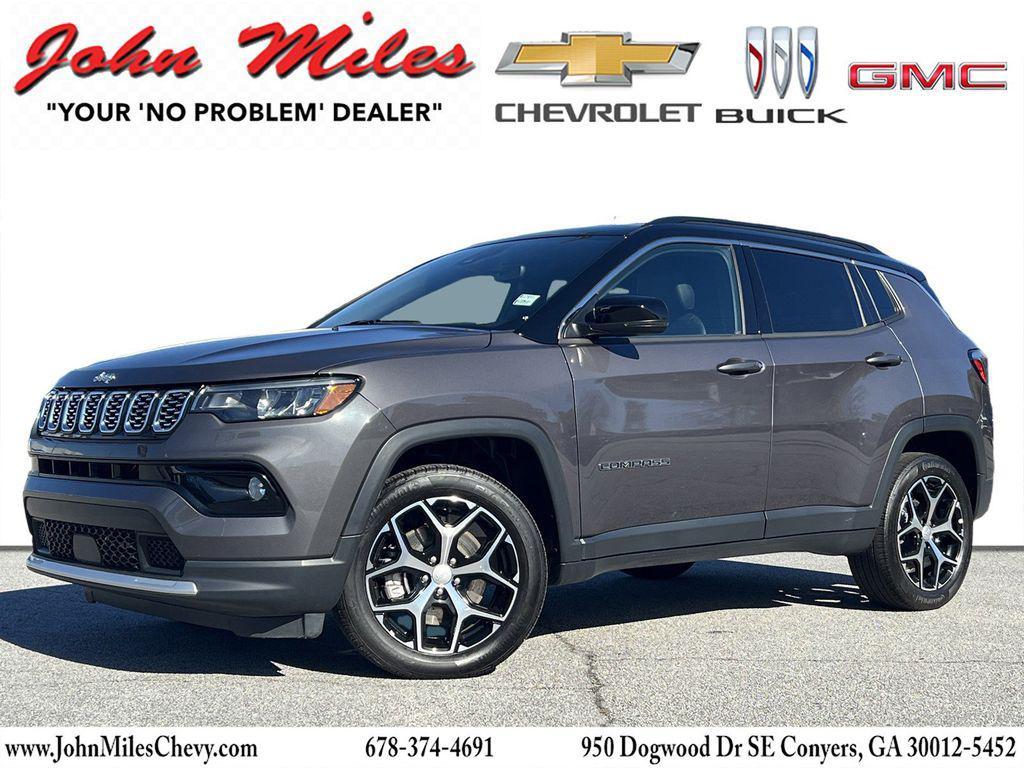 used 2024 Jeep Compass car, priced at $24,999