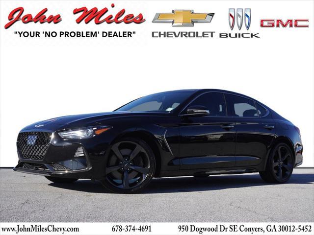 used 2020 Genesis G70 car, priced at $26,999