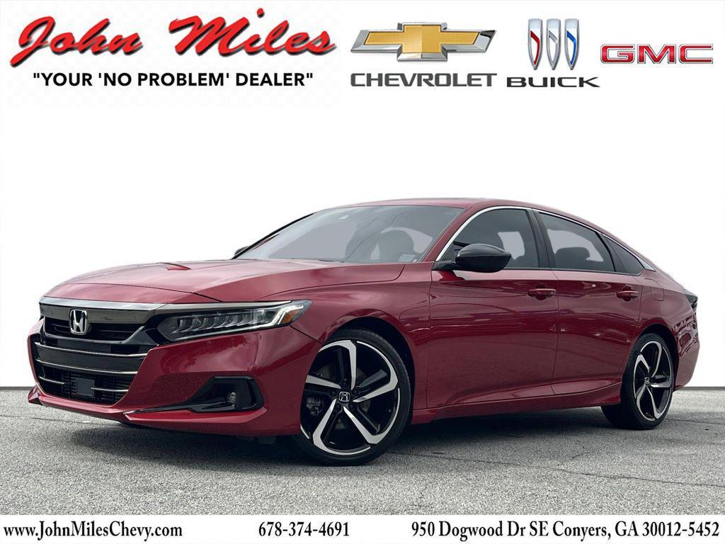 used 2022 Honda Accord car, priced at $27,569