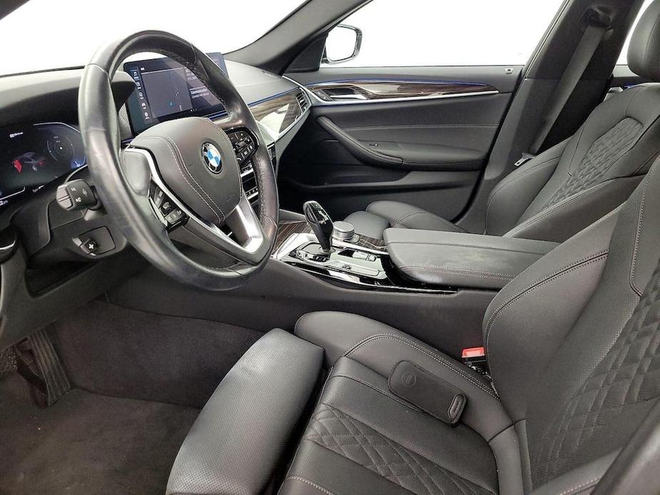 used 2021 BMW 530e car, priced at $34,998