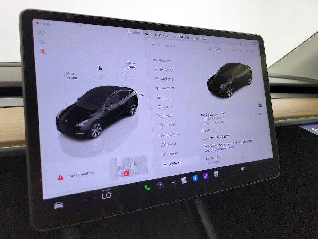 used 2023 Tesla Model Y car, priced at $32,998