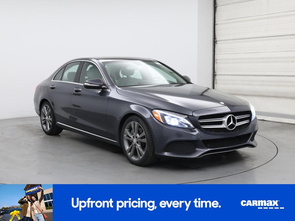 used 2015 Mercedes-Benz C-Class car, priced at $21,998