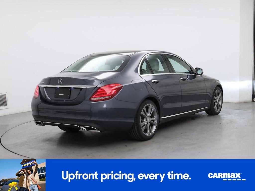 used 2015 Mercedes-Benz C-Class car, priced at $21,998