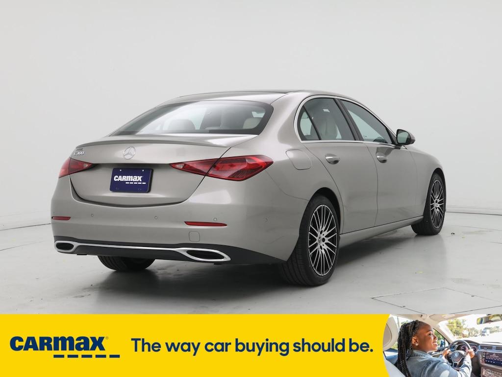 used 2023 Mercedes-Benz C-Class car, priced at $34,998