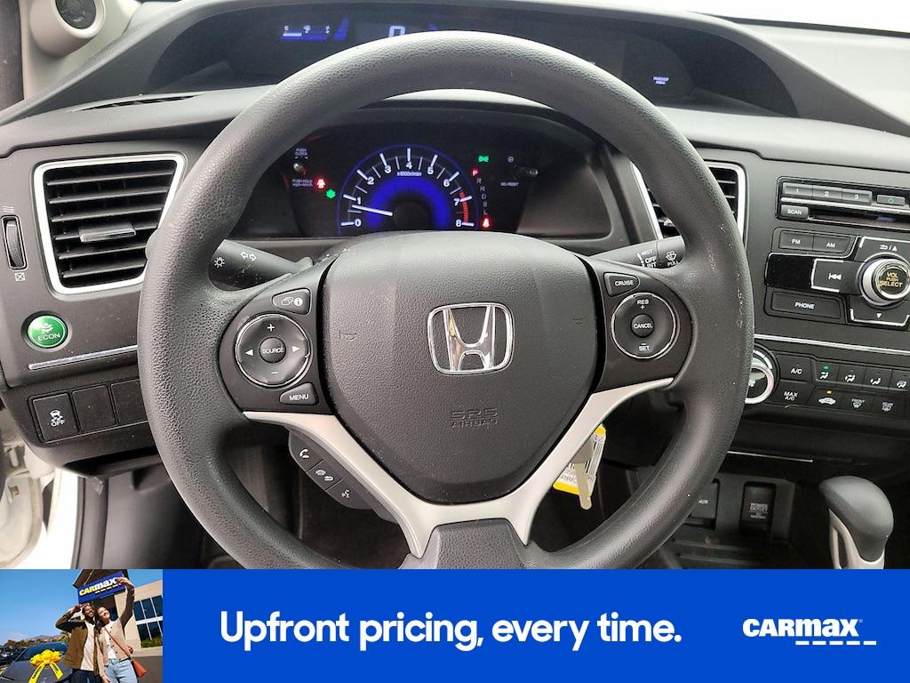 used 2015 Honda Civic car, priced at $14,599