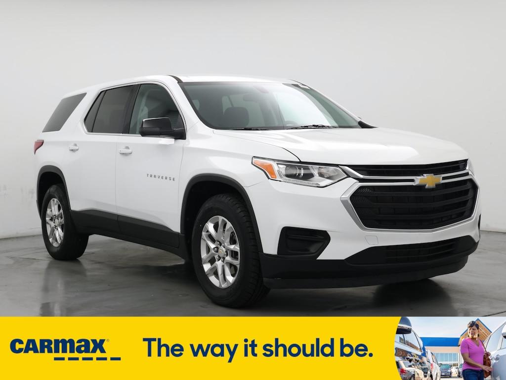 used 2021 Chevrolet Traverse car, priced at $24,998