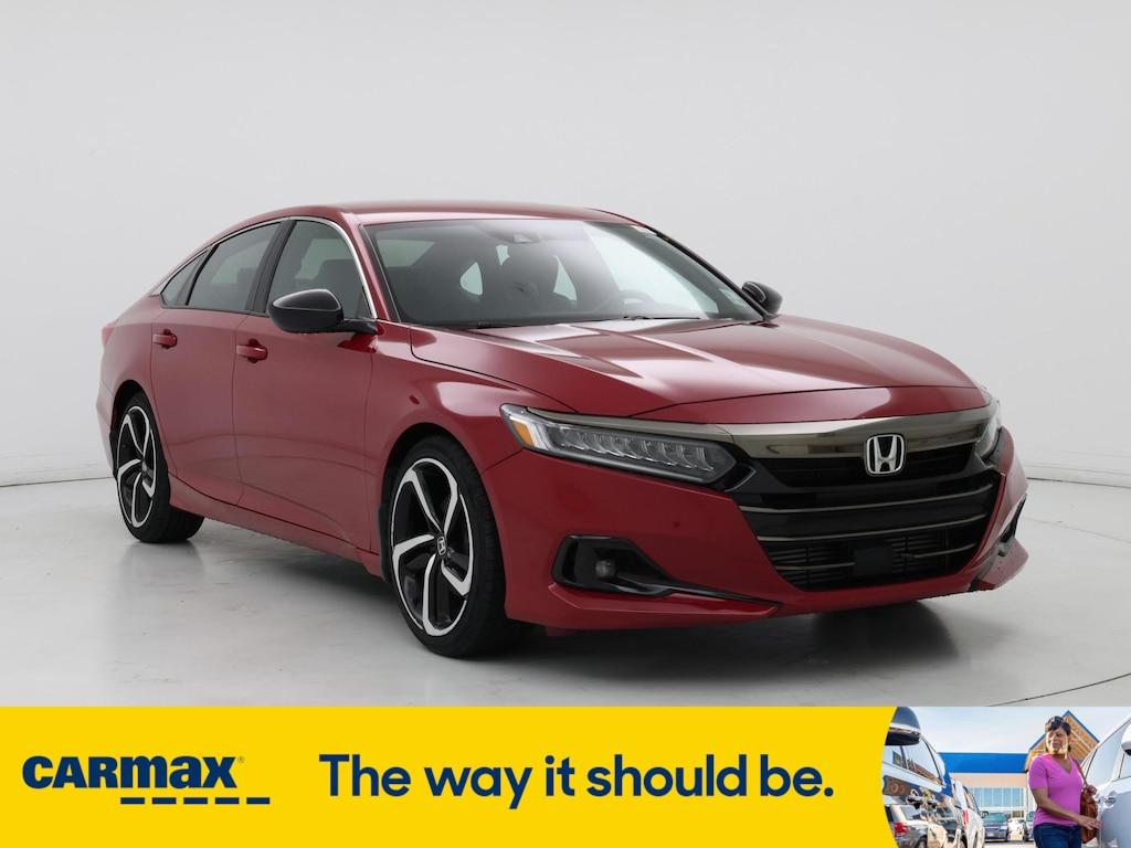used 2021 Honda Accord car, priced at $24,998