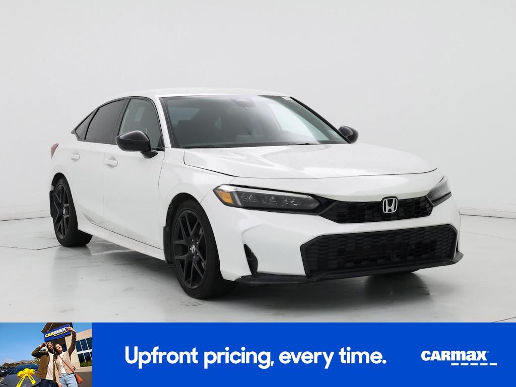 used 2025 Honda Civic car, priced at $27,998