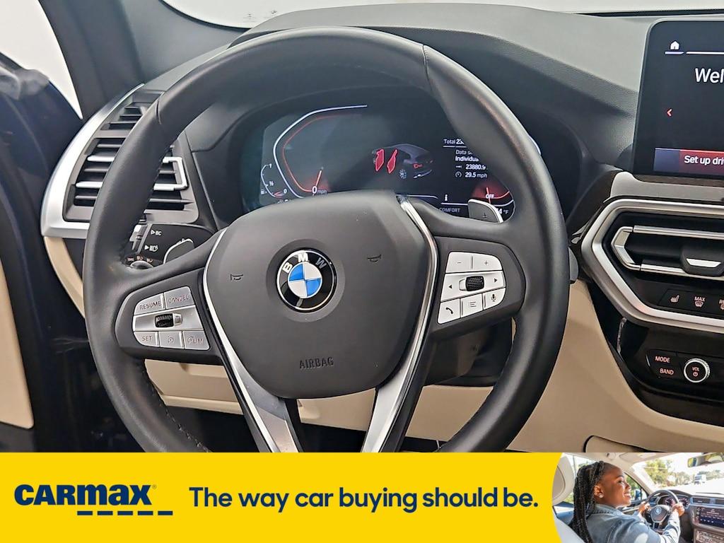 used 2022 BMW X3 car, priced at $32,998