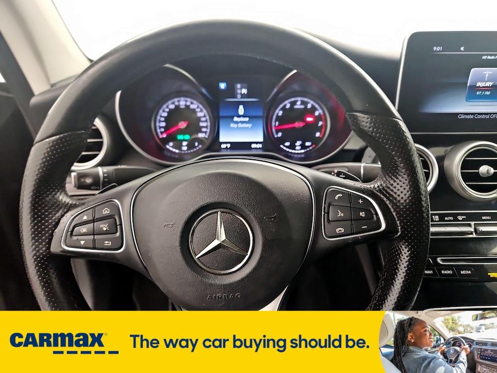 used 2017 Mercedes-Benz C-Class car, priced at $20,998