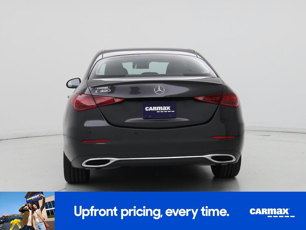 used 2023 Mercedes-Benz C-Class car, priced at $34,998