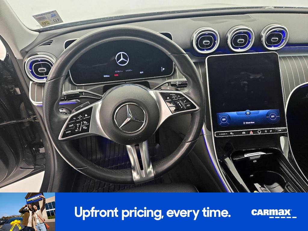 used 2023 Mercedes-Benz C-Class car, priced at $34,998