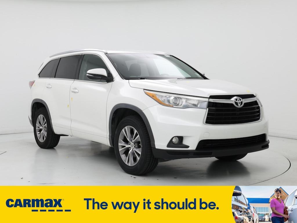used 2015 Toyota Highlander car, priced at $19,998