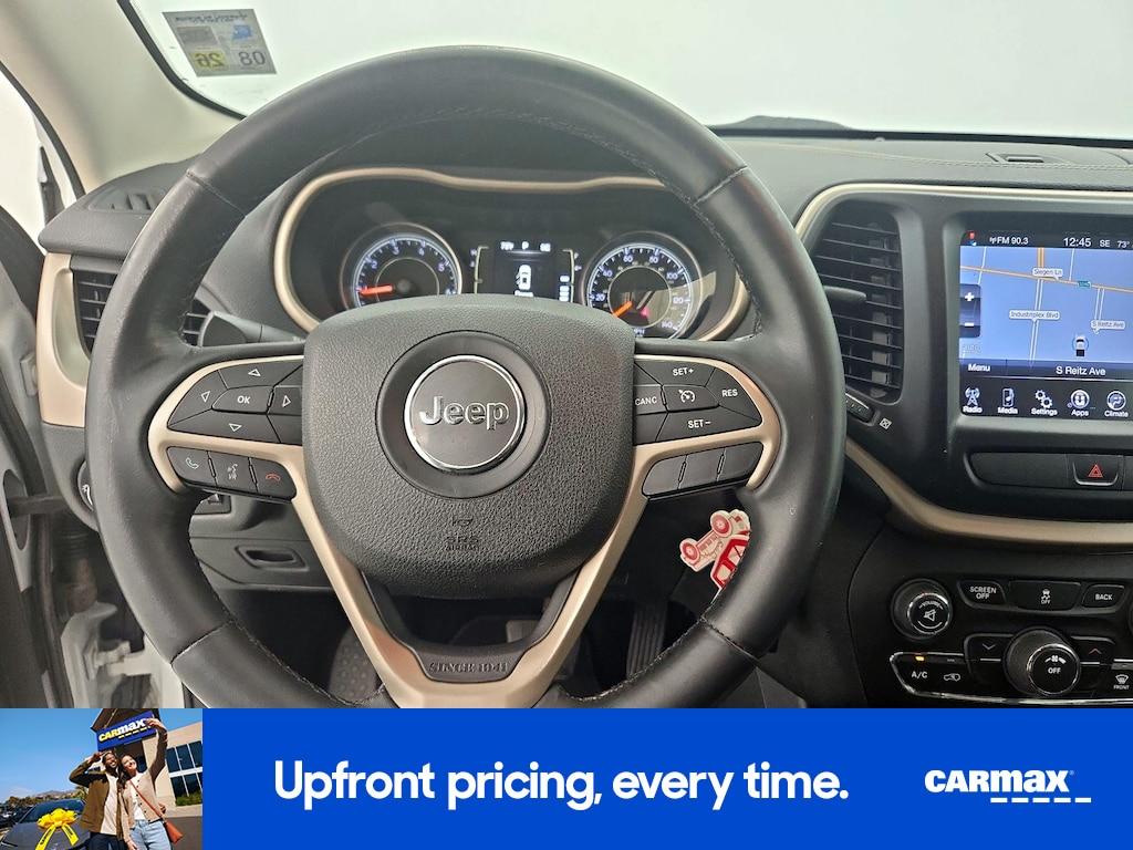 used 2015 Jeep Cherokee car, priced at $14,599