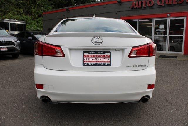 used 2011 Lexus IS 250 car, priced at $8,990
