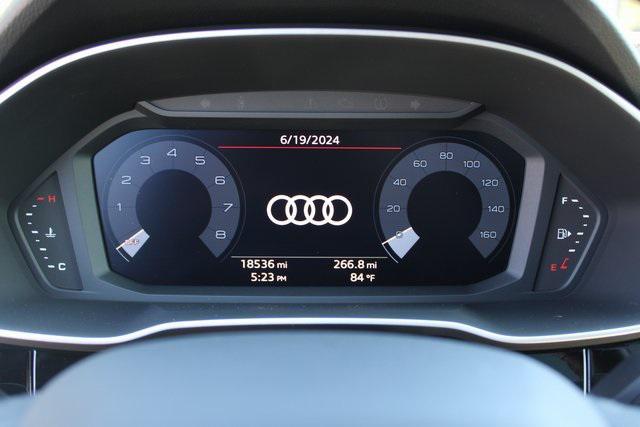 used 2021 Audi Q3 car, priced at $27,700