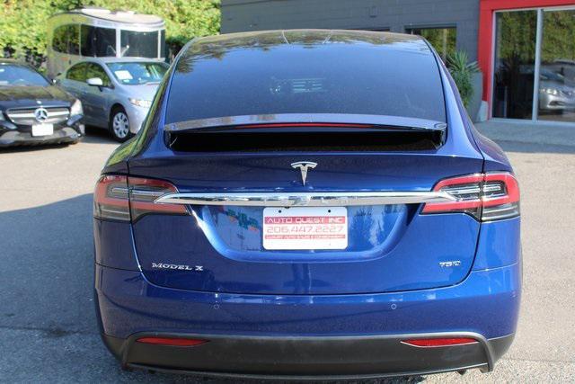 used 2017 Tesla Model X car, priced at $30,547