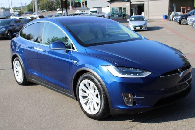 used 2017 Tesla Model X car, priced at $30,547