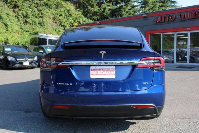 used 2017 Tesla Model X car, priced at $30,547