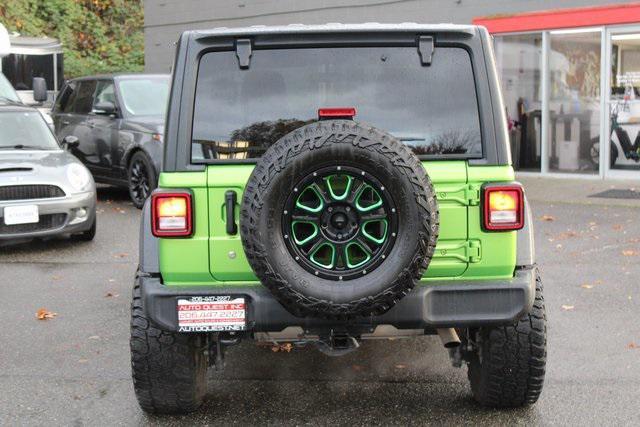 used 2018 Jeep Wrangler Unlimited car, priced at $25,771