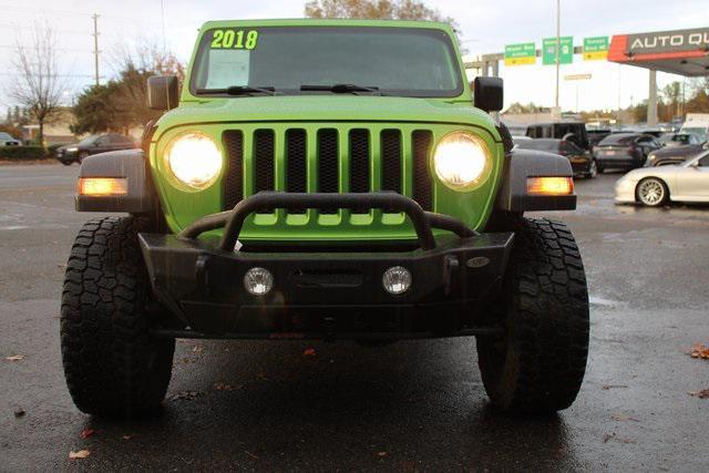 used 2018 Jeep Wrangler Unlimited car, priced at $25,771