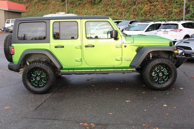 used 2018 Jeep Wrangler Unlimited car, priced at $25,771