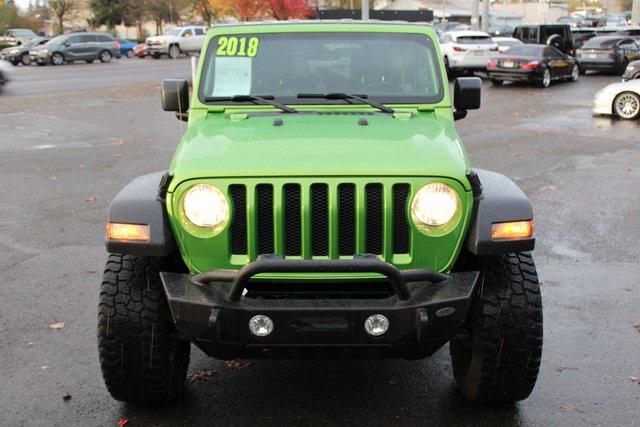 used 2018 Jeep Wrangler Unlimited car, priced at $25,771