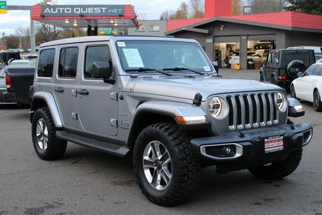 used 2021 Jeep Wrangler Unlimited car, priced at $38,800